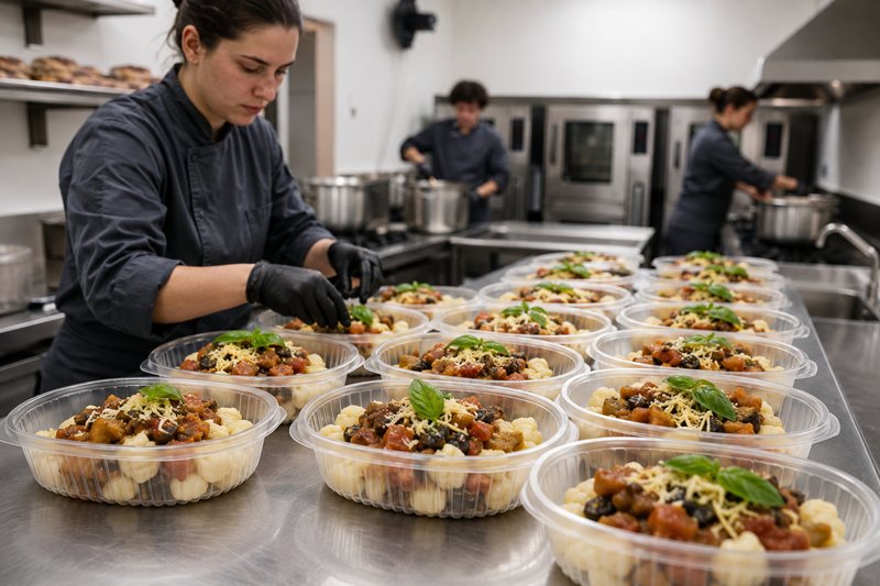Servicio de alimentación diaria de +FOOD